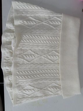 Frankie's Bikinis Cream Knit Sweater